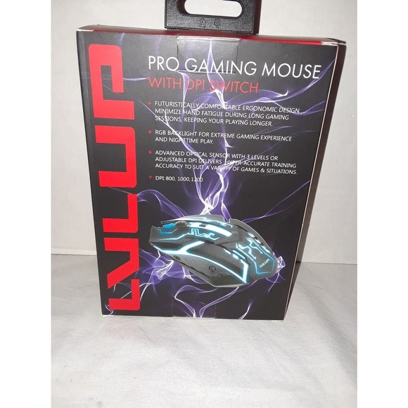 LVLUP-Pro Gaming Mouse-Ergonomic Design-Adjustable DPI - Picture 2 of 7